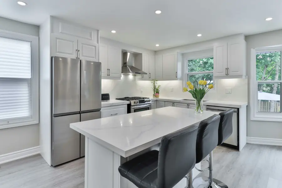 Spotless modern home kitchen